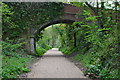 Bridge over dismantled railway