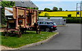 Old threshing machine for sale, Bridstow