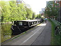 Olive - narrowboat on Paddington Arm, Grand Union Canal