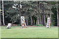 Wooden Carvings, The Grove, Alexandra Park, London N22