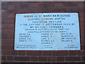 1898 plaque, former council offices, Penrose Street