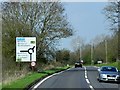 A439 approaching Junction with A46