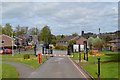 Newcastle-under-Lyme Cemetery: main entrance