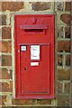 Victorian postbox on the former station house