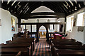 SO6638 : Interior, St Andrew's church, Pixley by Julian P Guffogg