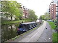 Comfortably Numb - narrowboat on Paddington Arm, Grand Union Canal