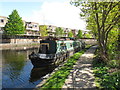 Dignity - narrowboat on Paddington Arm, Grand Union Canal