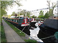 Quercus and Guelrose - narrowboats on Paddington Arm, Grand Union Canal