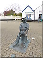 Statue on the front at Watchet