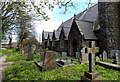 North side of St Thomas a Becket church, Haverfordwest