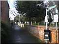 Public footpath, Brinsley