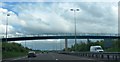 SP1794 : Footbridge over the M6 toll by Anthony Parkes