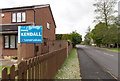 Election poster on Dovehouse Drive