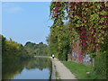 The towpath of the Coventry Canal