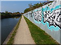 Graffiti along the Coventry Canal