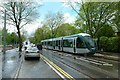 SK5534 : Test Tram on Southchurch Drive by Alan Murray-Rust