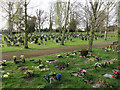 Cemetery in Linton