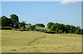 Pasture and railway south of Highley, Worcestershire