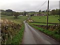 Farm road near Dalswinton