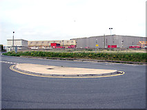 TG5303 : Sheds and warehouses at East Port, Great Yarmouth by Evelyn Simak
