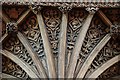 Detail of rood screen, Lapford church