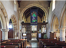 SP7253 : St John the Evangelist, Blisworth - East end by John Salmon