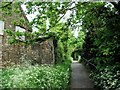 Path leading to Hill Road and Fort Borstal from Borstal Street, Borstal