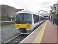 Marylebone train stands at Wembley Stadium station