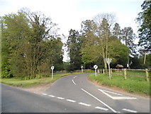 SU5650 : Rectory Road at the junction of Andover Road by David Howard