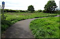 Route liable to flooding, Caerleon