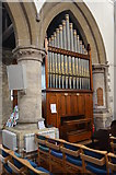 SK9398 : Organ, St Andrew's church, Kirton in Lindsey by Julian P Guffogg