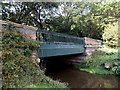 River Bollin side of a road bridge, Wilmslow