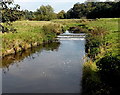 Weir across the River Bollin, Wilmslow