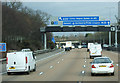 Approaching Junction 8, M25