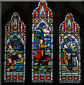 Stained glass window, All Saints