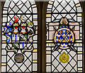 SK9982 : Memorial stained glass, St Michael's church, Hackthorn by Julian P Guffogg