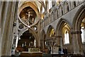 Wells Cathedral: The Scissor Arches at the end of the Nave