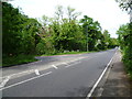 The junction of High Road and Manor Road