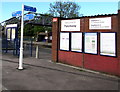 Informative welcome to  Patchway railway station