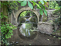 TQ2796 : Bridge over Pymmes Brook, Hadley Wood, Barnet, Hertfordshire by Christine Matthews