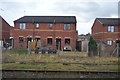 Houses by the railway (Llys David Lord)