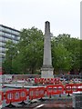 TQ3179 : Obelisk in St George's Circus by David Smith