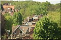 View of a line of chimneys of houses on Archway Road from Archway Bridge #2