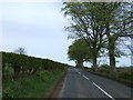 B6438 heading uphill near Mayfield