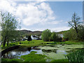 Pond in Balmacara Square