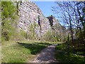 Quarry face, Llanymynech Hill