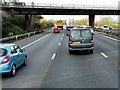 Bridge overv the M4 at Great Round Wood