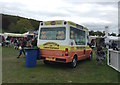 SK2570 : Chatsworth Horse Trials: ice cream van by Jonathan Hutchins