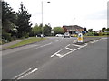 Abingdon Road at the junction of Rackstraw Road