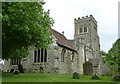 SP9114 : Marsworth - All Saints from Vicarage Road by Rob Farrow